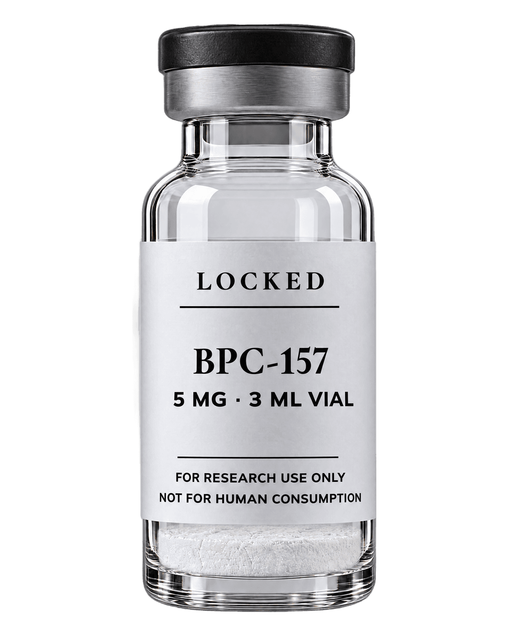 BPC-157 in a sealed Locked vial