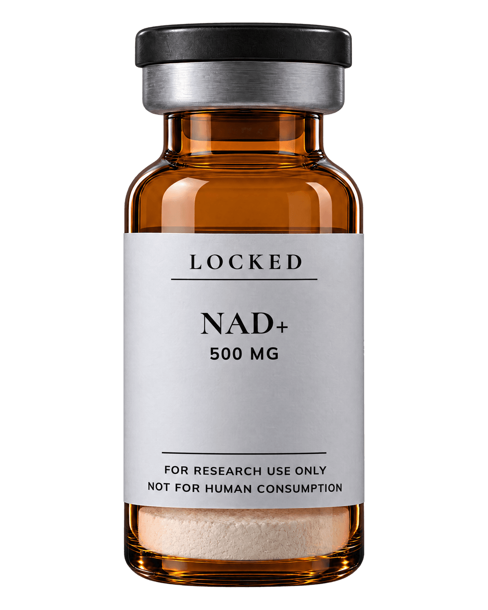 NAD+ in a sealed Locked vial